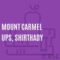 Mount Carmel Ups, Shirthady Middle School Logo