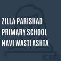 Zilla Parishad Primary School Navi Wasti Ashta Logo