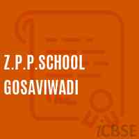 Z.P.P.School Gosaviwadi Logo