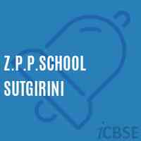Z.P.P.School Sutgirini Logo