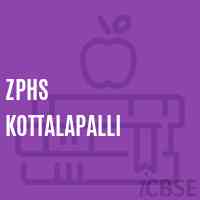 Zphs Kottalapalli Secondary School Logo