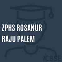 Zphs Rosanur Raju Palem Secondary School Logo