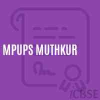 Mpups Muthkur Middle School Logo
