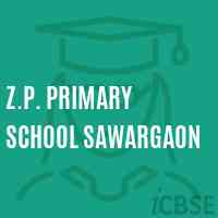 Z.P. Primary School Sawargaon Logo