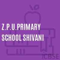 Z.P.U.Primary School Shivani Logo