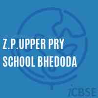 Z.P.Upper Pry School Bhedoda Logo