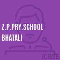 Z.P.Pry.School Bhatali Logo