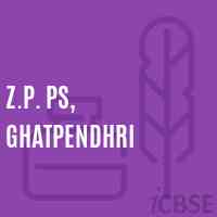 Z.P. Ps, Ghatpendhri Primary School Logo