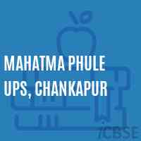 Mahatma Phule Ups, Chankapur Middle School Logo