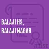 Balaji Hs, Balaji Nagar Secondary School Logo