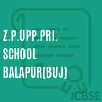 Z.P.Upp.Pri. School Balapur(Buj) Logo