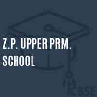 Z.P. Upper Prm. School Logo