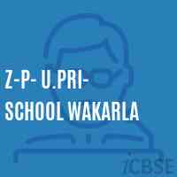 Z-P- U.Pri- School Wakarla Logo