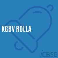 Kgbv Rolla Secondary School Logo
