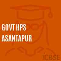 Govt Hps Asantapur Middle School Logo