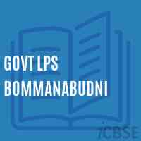 Govt Lps Bommanabudni Primary School Logo