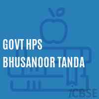 Govt Hps Bhusanoor Tanda Middle School Logo