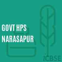 Govt Hps Narasapur Middle School Logo