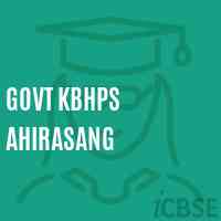 Govt Kbhps Ahirasang Middle School Logo
