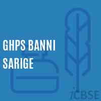 Ghps Banni Sarige Middle School Logo
