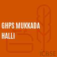 Ghps Mukkada Halli Middle School Logo