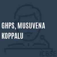 Ghps, Musuvena Koppalu Middle School Logo