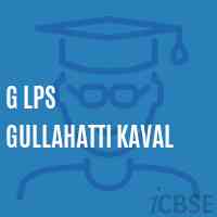 G Lps Gullahatti Kaval Primary School Logo