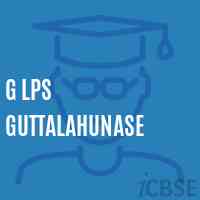 G Lps Guttalahunase Primary School Logo