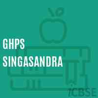 Ghps Singasandra Middle School Logo