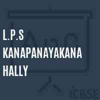 L.P.S Kanapanayakana Hally Primary School Logo