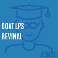 Govt Lps Bevinal Primary School Logo