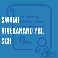 Swami Vivekanand Pri. Sch Senior Secondary School Logo