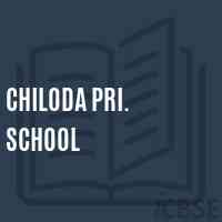 Chiloda Pri. School Logo