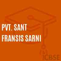 Pvt. Sant Fransis Sarni Secondary School Logo