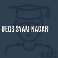 Uegs Syam Nagar Primary School Logo