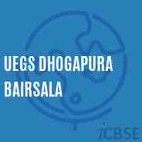 Uegs Dhogapura Bairsala Primary School Logo