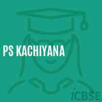 Ps Kachiyana Primary School Logo