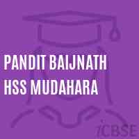 Pandit Baijnath Hss Mudahara High School Logo