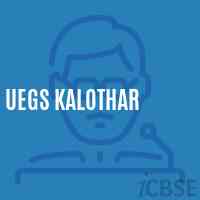 Uegs Kalothar Primary School Logo