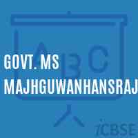 Govt. Ms Majhguwanhansraj Middle School Logo