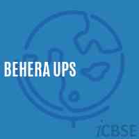 Behera Ups School Logo