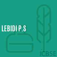 Lebidi P.S Primary School Logo