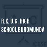R.K. U.G. High School Buromunda Logo