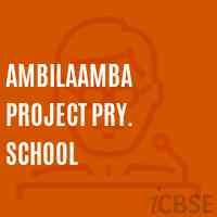 Ambilaamba Project Pry. School Logo