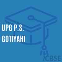 Upg P.S. Gotiyahi Primary School Logo