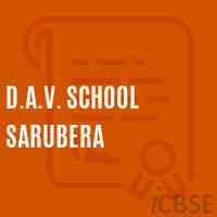 D.A.V. School Sarubera Logo