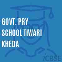 Govt. Pry School Tiwari Kheda Logo