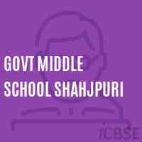 Govt Middle School Shahjpuri Logo