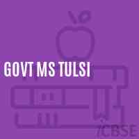 Govt Ms Tulsi Middle School Logo