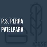 P.S. Perpa Patelpara Primary School Logo